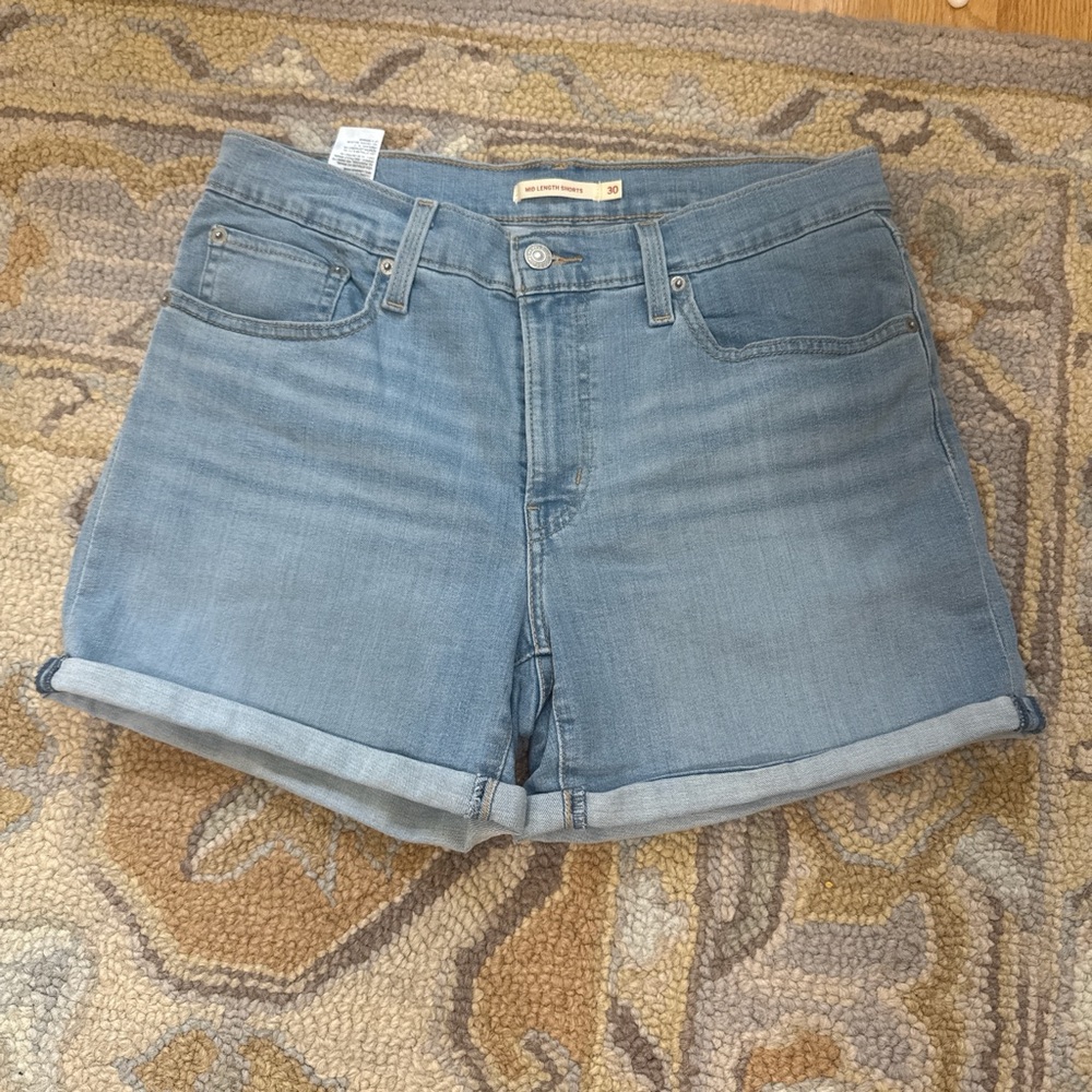 Levi's Classic Blue Jean Shorts